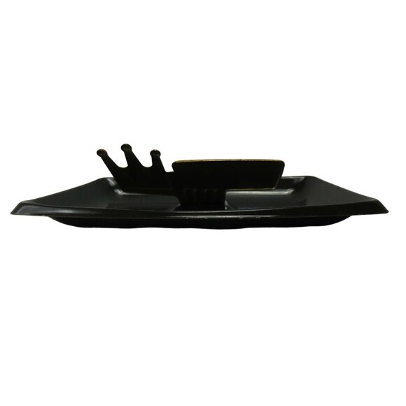 Vintage Hi Way Cafe & Brooten Theatre Metal Ashtray Brooten MN Advertisement 7" - Picture 7 of 11